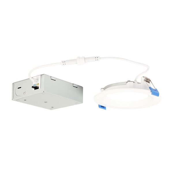 Westinghouse 4-Inch 10 W Dim Slim Recessed LED Downlight Color Temp Selection 5226000 - main